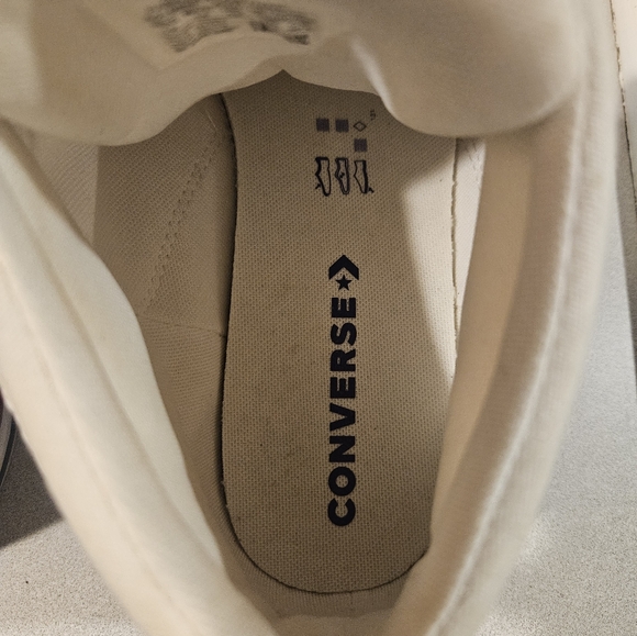 Converse Chuck Taylor All Star White CTAS High Street Mid Shoes Men's Size 12 - Picture 3 of 9